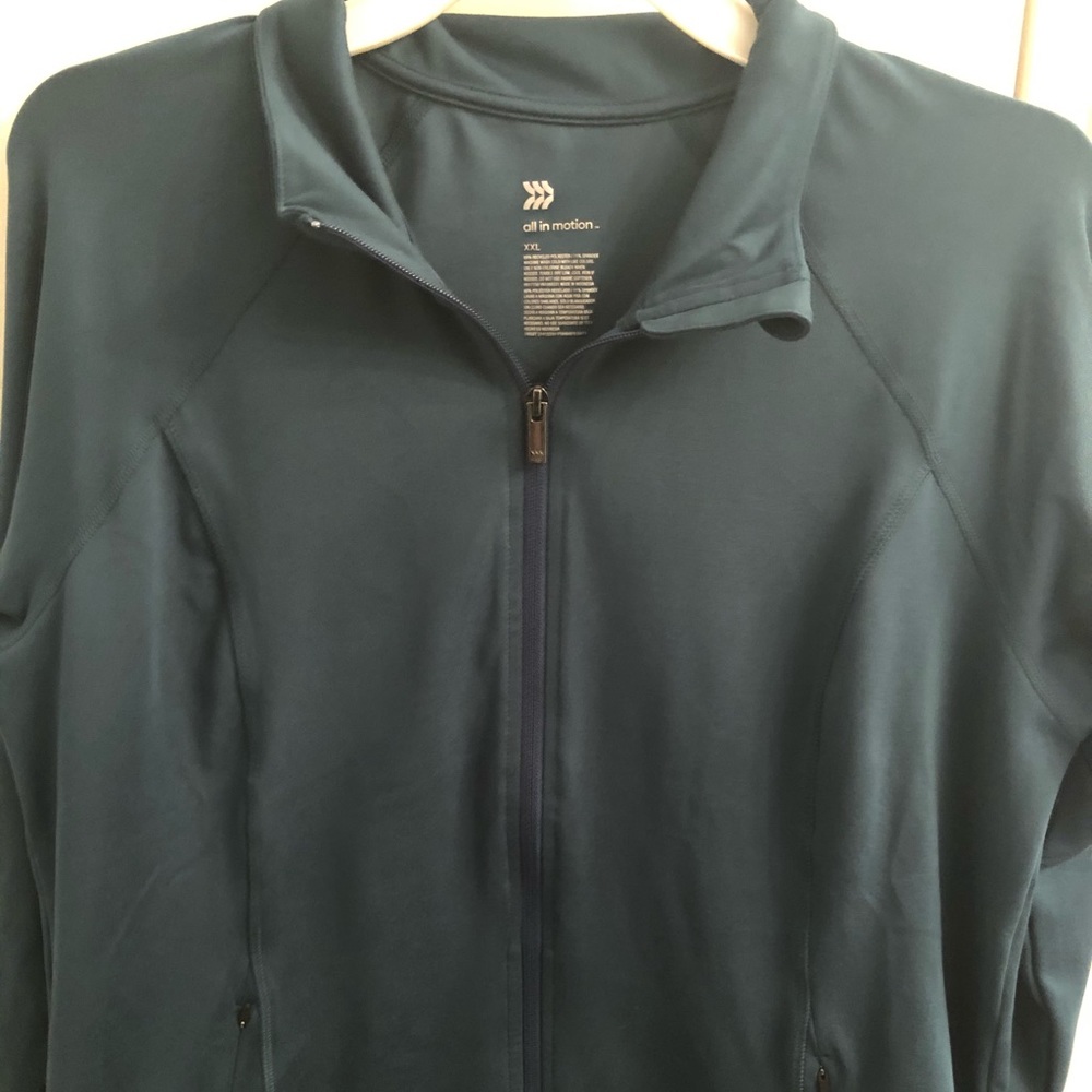 All in Motion Teal Track Jacket